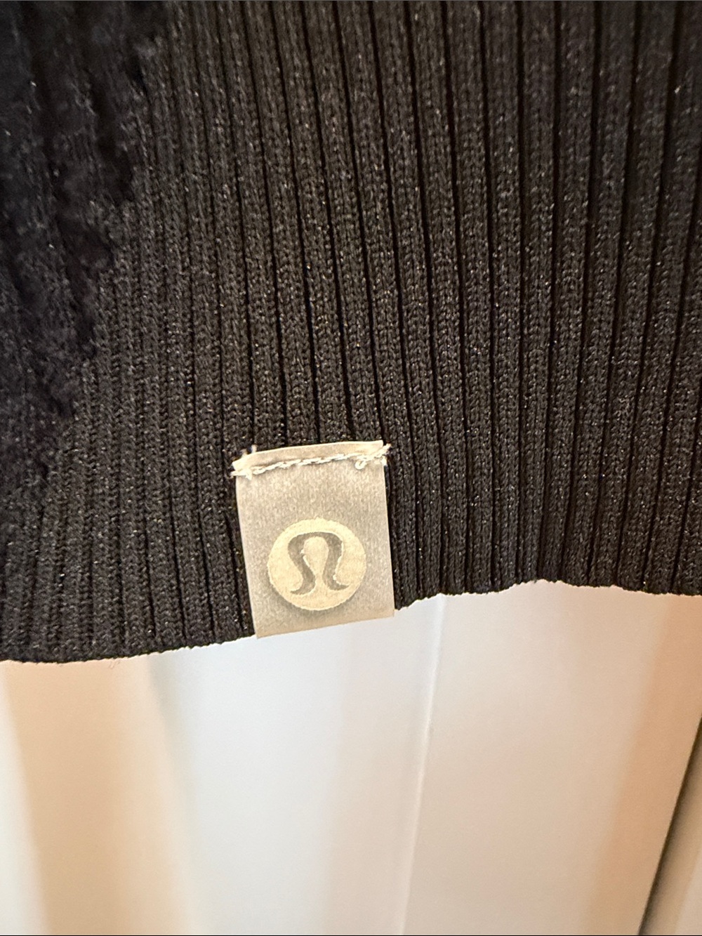 Lululemon Mixed Rib-Knit zip up - Picture 3 of 3